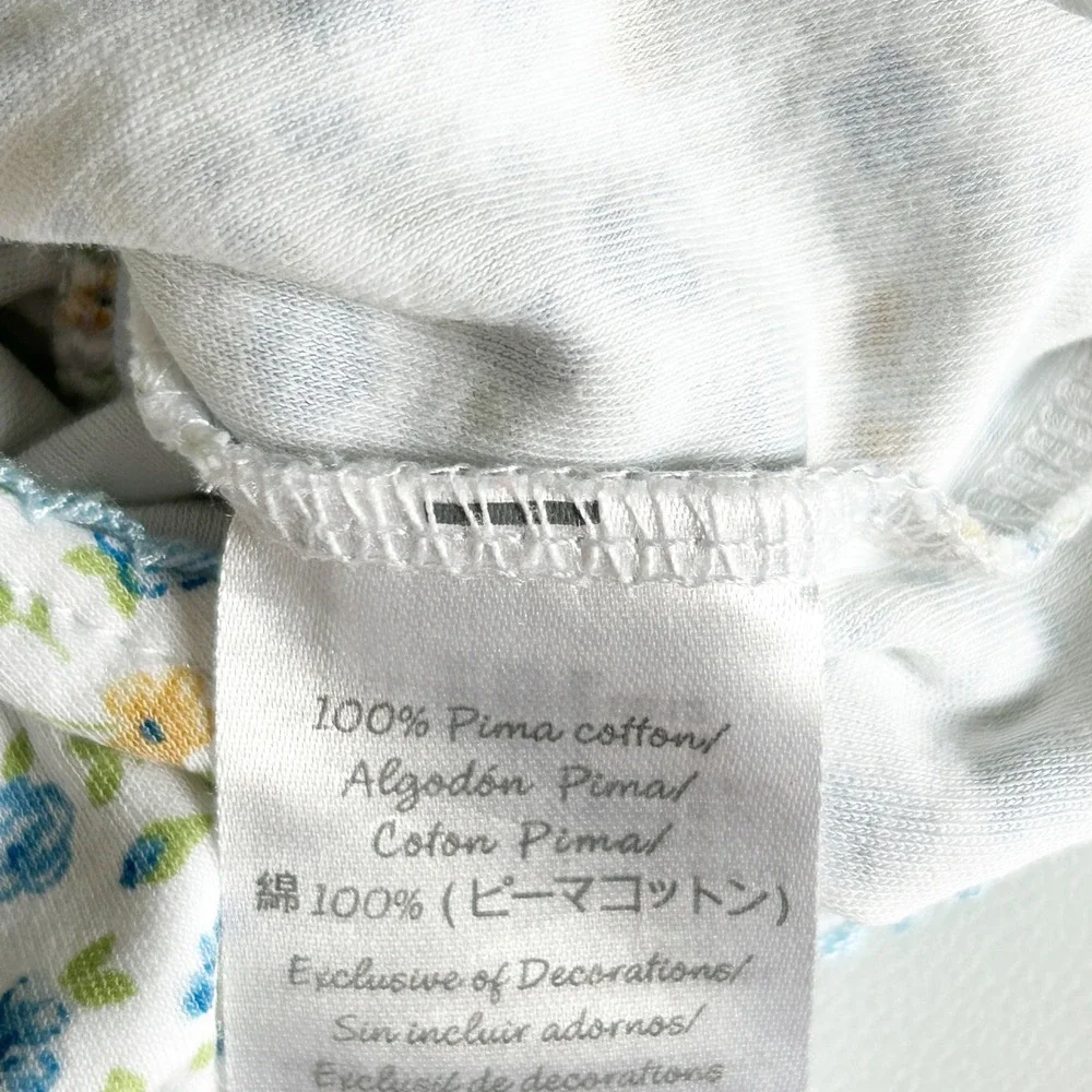 Kissy Kissy Baby Girls Pima Cotton Ditsy Floral Bloomers Diaper Cover Size 9M‎